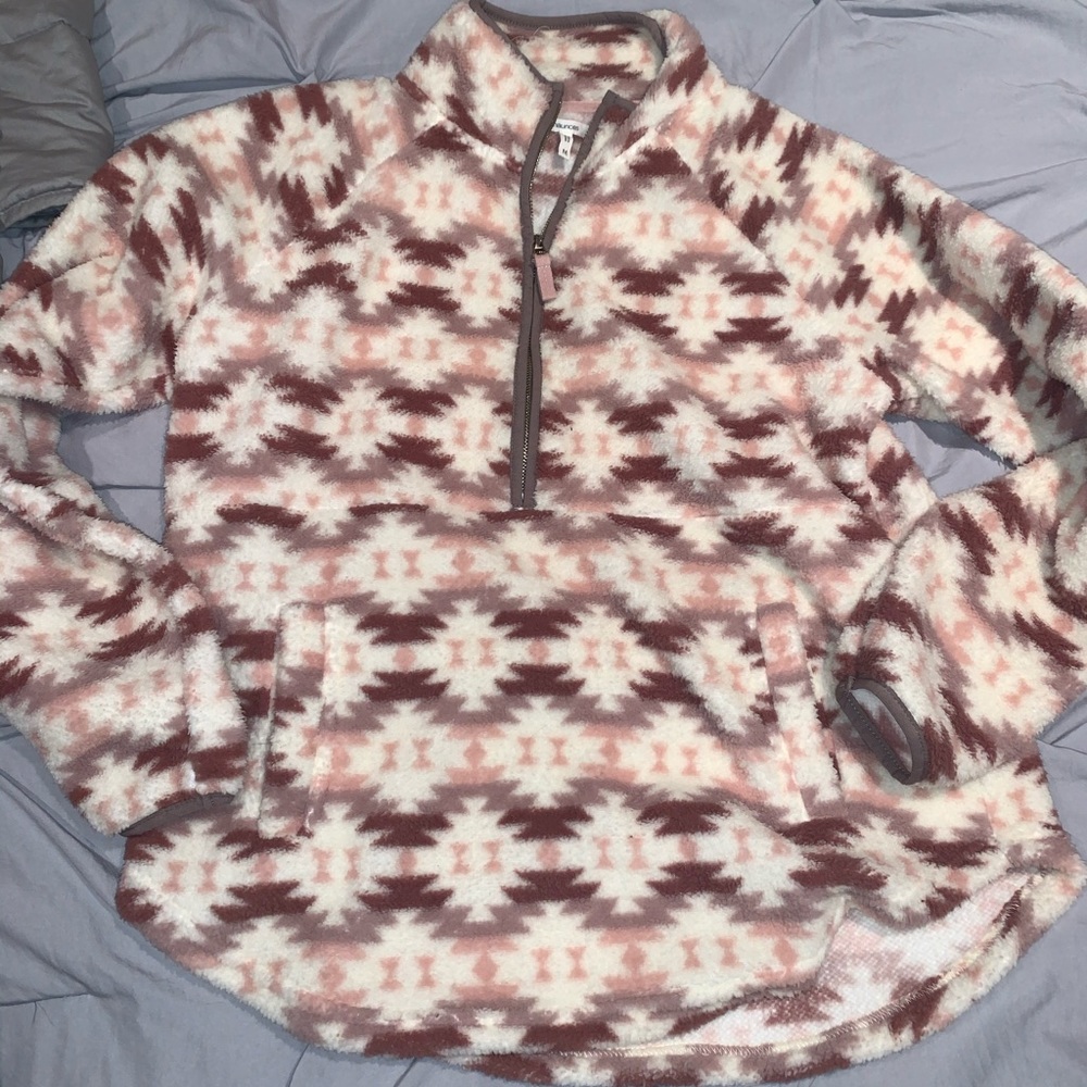 COPY - Aztec print sherpa jacket